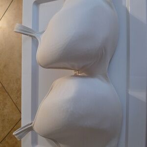 Cacique 44H W/ Underwire White Colored Womens Bra (Paula #5)